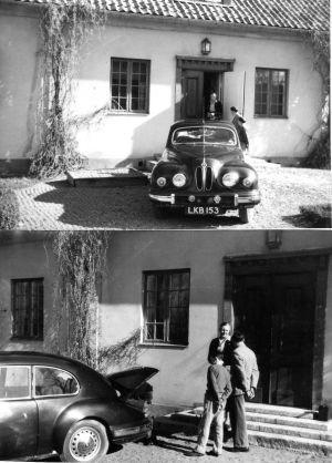 Bristol 401 or 403 in 1959 at Haneberg, Sweden