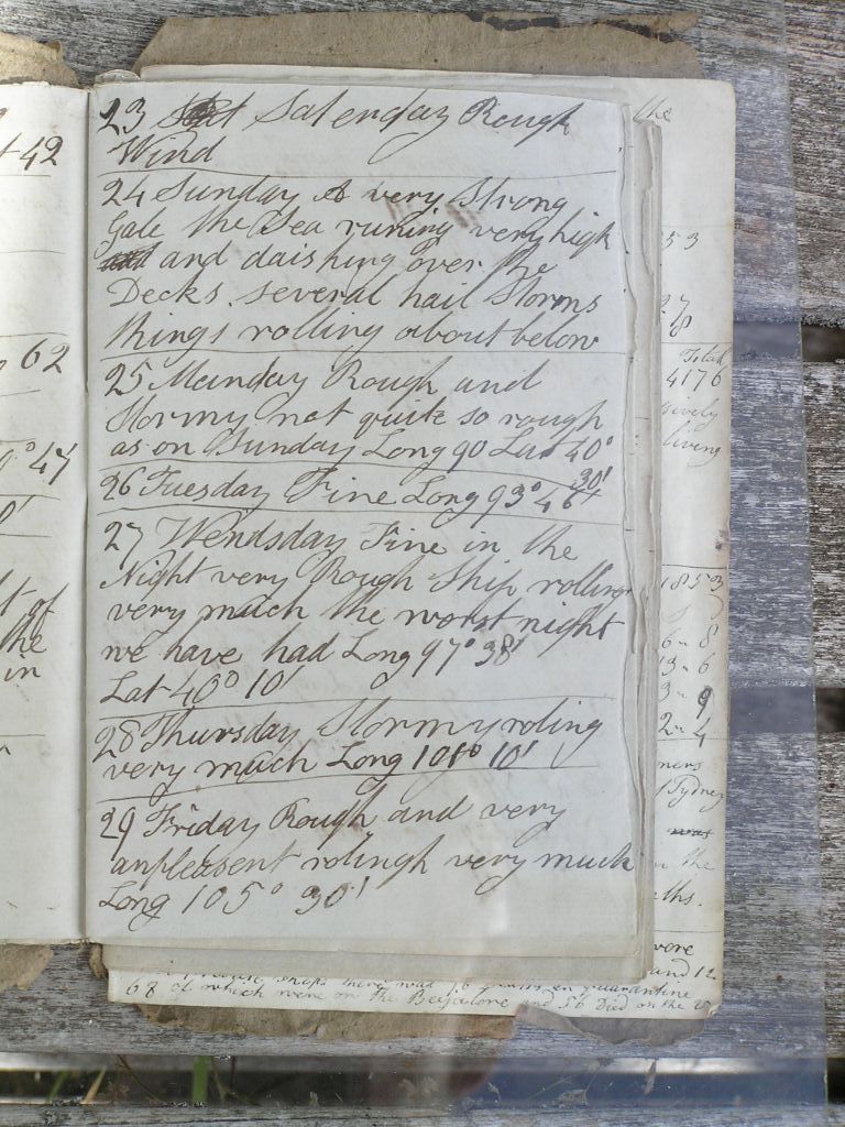 Abner Burrough's Diary 1853 page 11