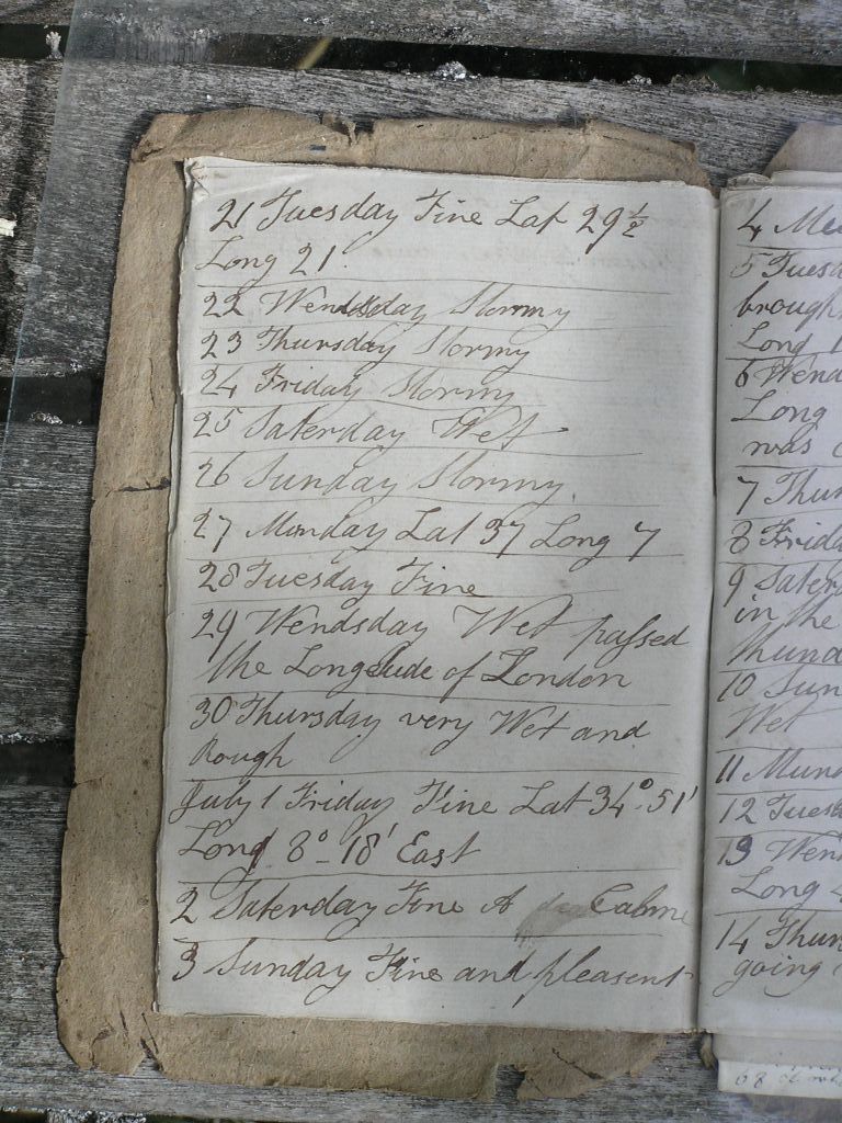 Abner Burrough's Diary 1853 page 8