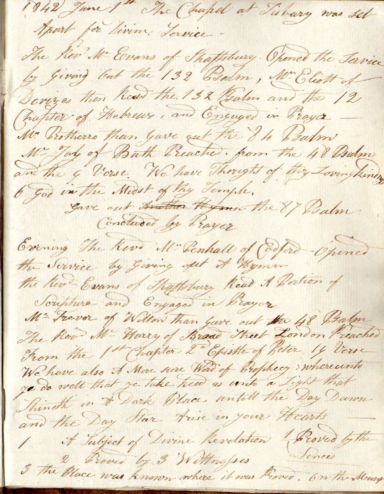 Burrough Diary 1842 page 2