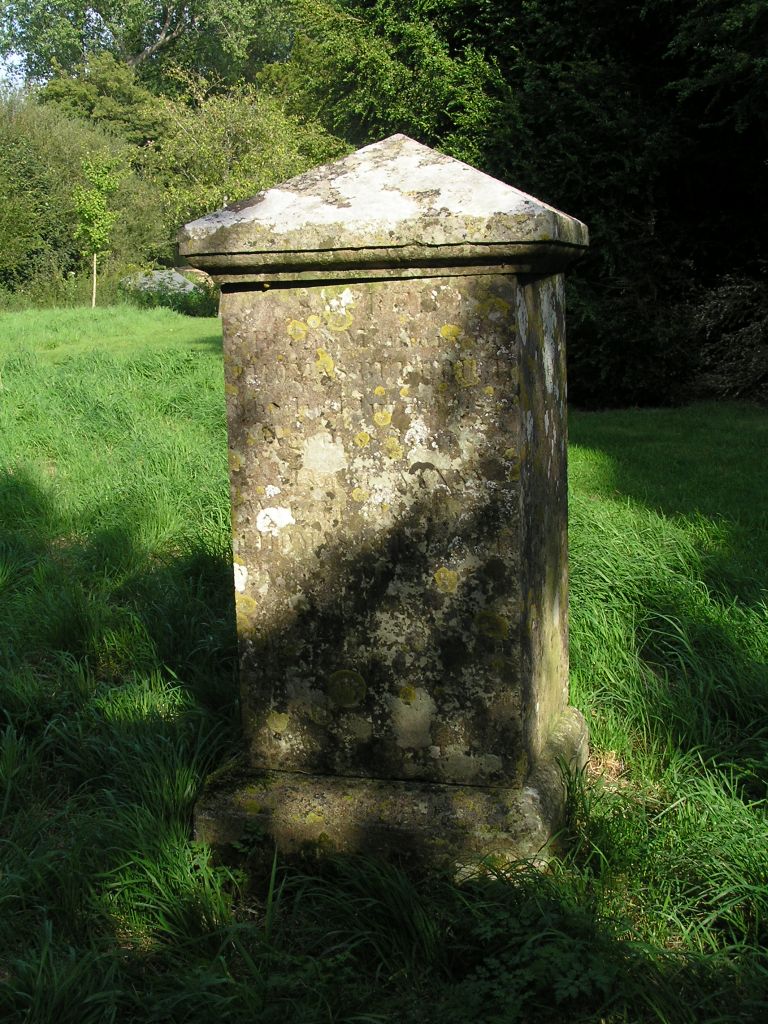 Thomas Burrough (1) Headstone in All Saints' Churchyard