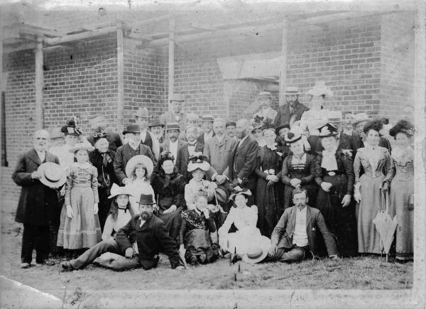 Centenary celebration at The Manse on 10th July 1901