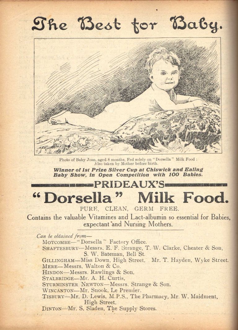 South Wilts Church Magazine advertisement 1923